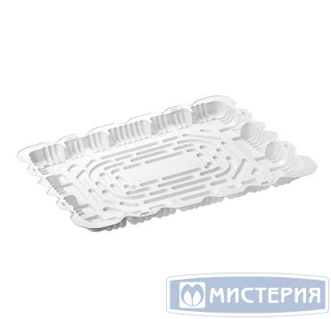 Упаковка для торта [дно] 483х385х31[393х293х26] мм, бел., ПС, 50 шт/кор "Комус" 50 шт/упак РОССИЯ Т-480 Д