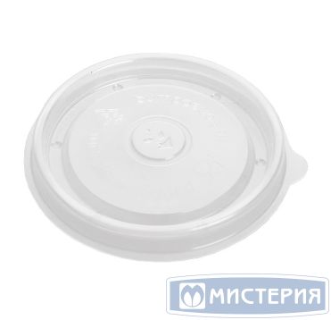 Крышка к контейнеру d90хh9 мм, прозр., ПП, 500 шт/кор РОССИЯ 002094/2096