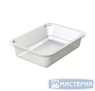 Контейнер под запайку 750 мл, 1 секц.,187х137х46 мм, прозр., ПП, 360 шт/кор "Каштан" 360 шт/упак РОССИЯ УК-361В