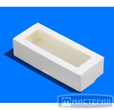 Контейнер 500 мл, 170х70х40 мм, с окном, неразъем.крышка, бел., карт., 25 шт/упак "OSQ" Eco TaBox Pro 500 шт/кор РОССИЯ ECO TABOX PRO белый 500/500К