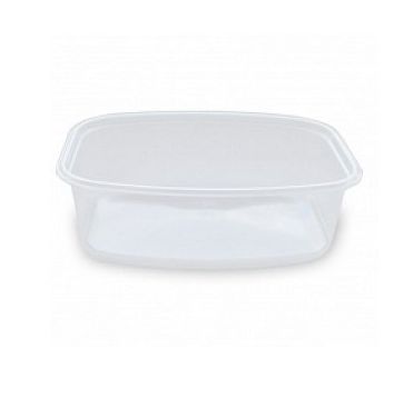 Контейнер 350 мл, прямоугольный, 138х102х42мм, полупрозрачный