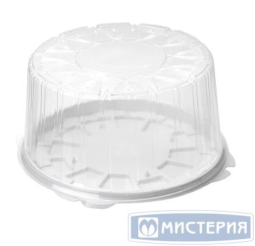 Дно для торта, круглое, d 261мм, внутр. d 232мм,. h 12мм, белое, ПС