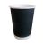 Стакан бумажный 350 мл 1 сл., d90 мм, черн., карт., 50 шт/упак 1 000 шт/кор РОССИЯ 01-135010-050/1000/15