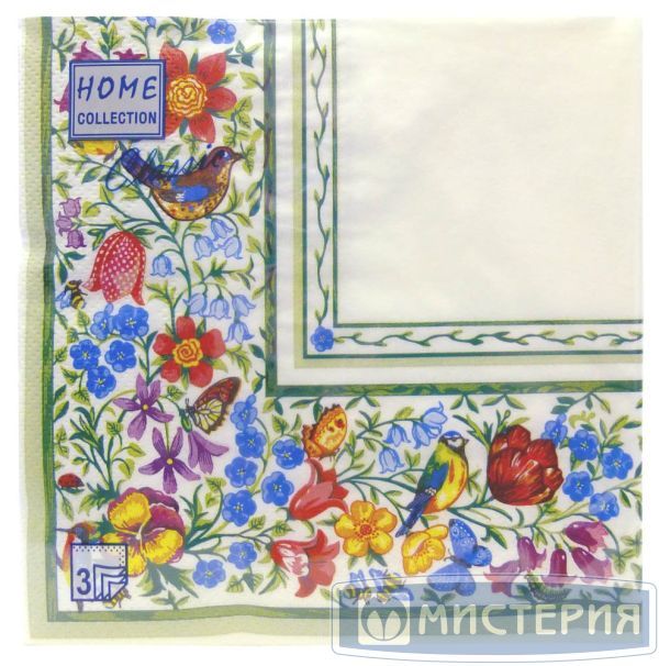 Многослойные салфетки с рисунком
